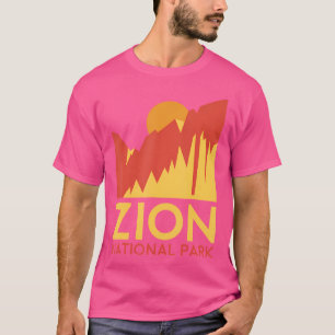 T-shirt Parc national de Zion - Camping extérieur Randonné