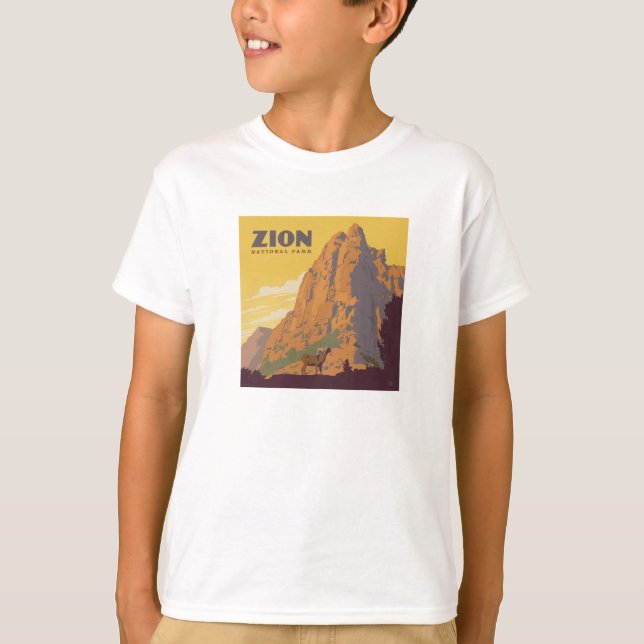 T-shirt Parc national de Zion | Ram (Devant)