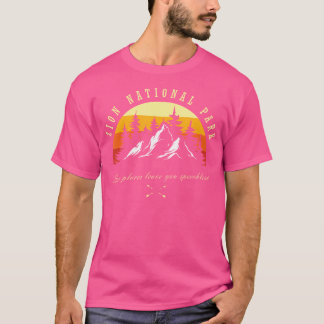 T-shirt Parc national de Zion Randonnées Hommes Femmes Ran