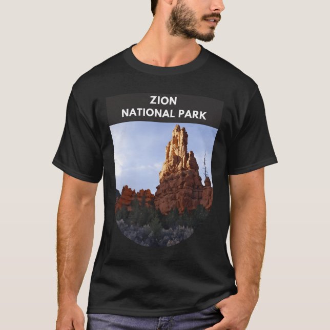 T-shirt Parc national de Zion - Utah (Devant)