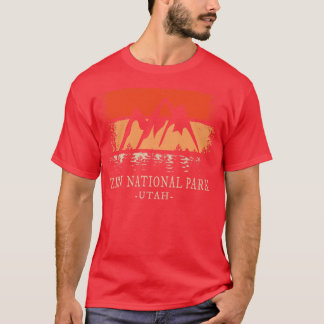 T-shirt Parc national de Zion Vintage
