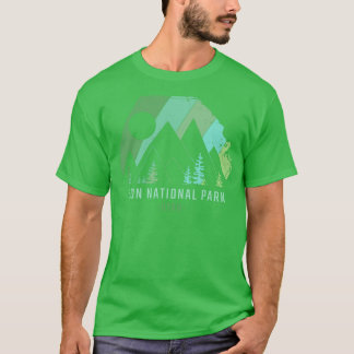 T-shirt Parc national de Zion Vintage 2