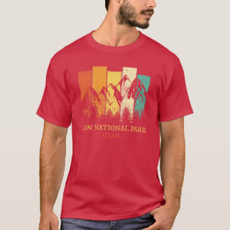 T-shirt Parc national de Zion Vintage 3