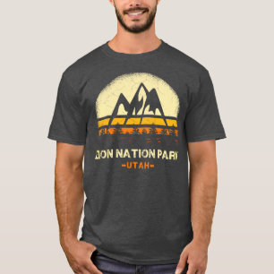 T-shirt Parc national de Zion Vintage 3