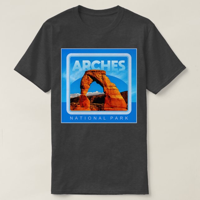 T-shirt Parc national des Arches (Design devant)