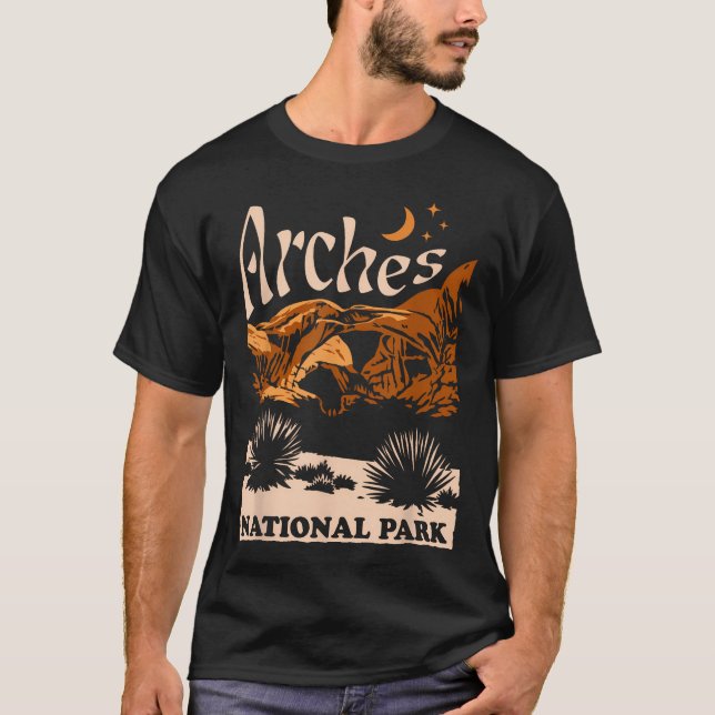 T-shirt Parc national des Arches (Devant)