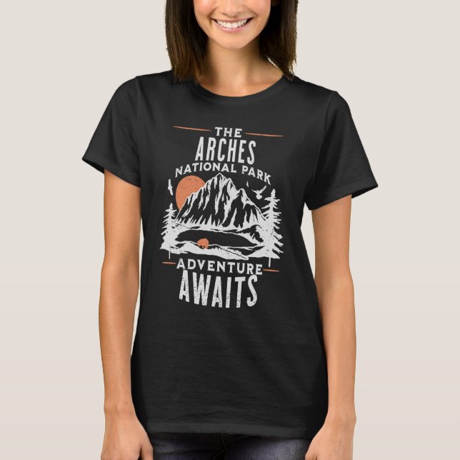 T-shirt Parc national des Arches (Devant)
