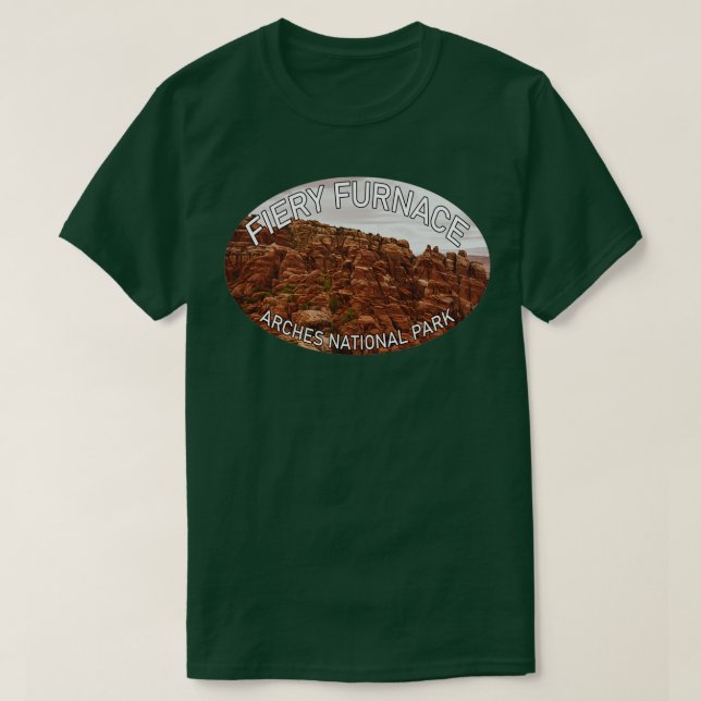 T-shirt Parc national des Arches de Foyer (Design devant)