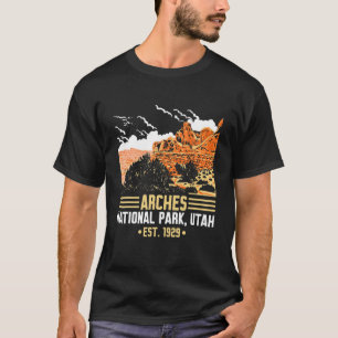 T-shirt Parc national des Arches Randonnée Utah Vacances