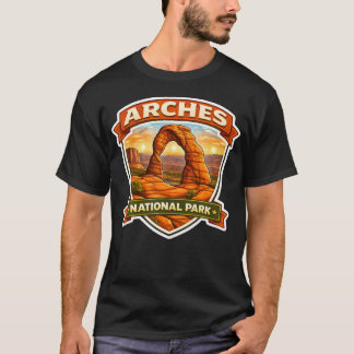 T-shirt Parc national des Arches Souvenir Utah Visiteur