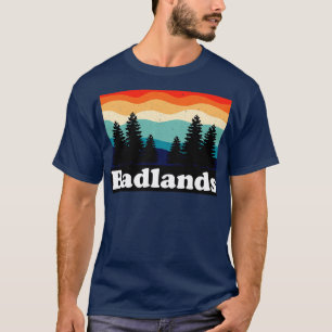 T-shirt Parc national des Badlands Dakota du Sud