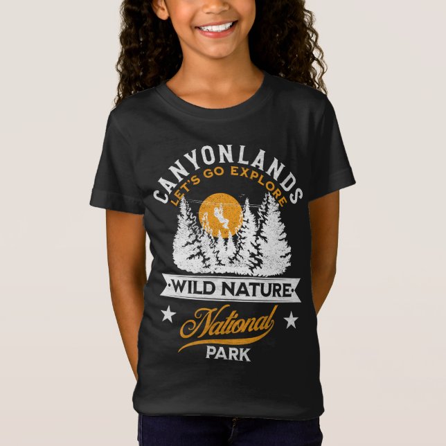 T-Shirt Parc national des Canyonlands (Devant)