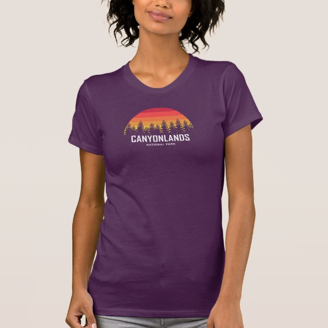 T-shirt Parc national des Canyonlands (Devant)