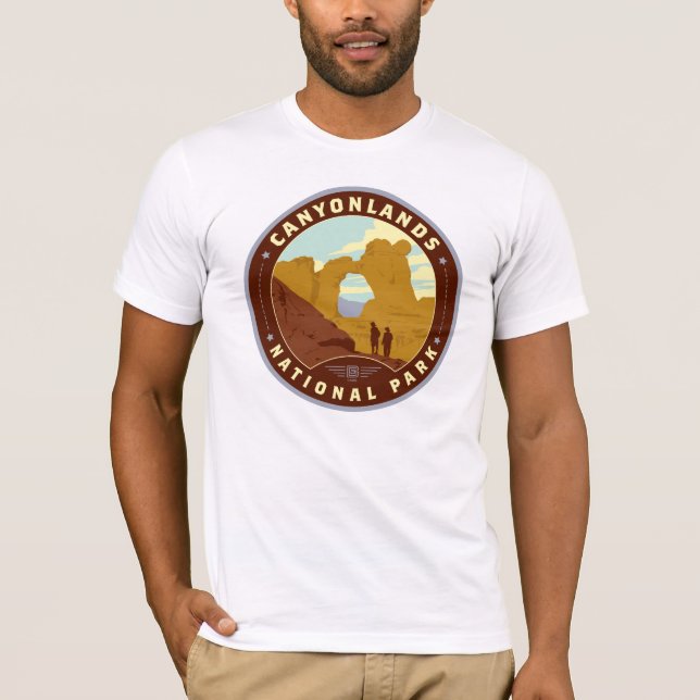 T-shirt Parc national des Canyonlands (Devant)