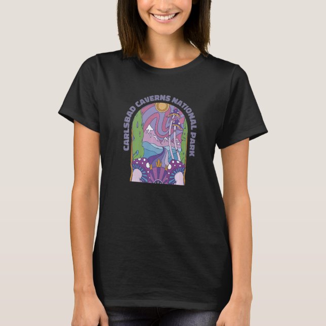 T-shirt Parc national des Cavernes Carlsbad (Devant)