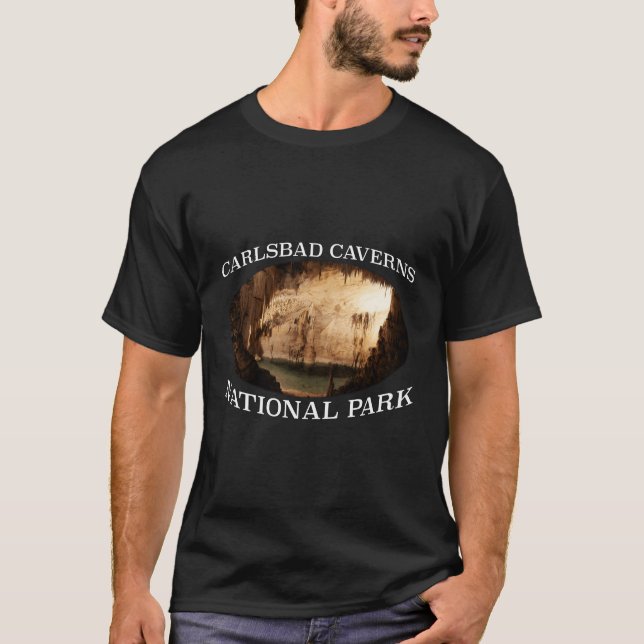 T-shirt Parc national des Cavernes Carlsbad (Devant)