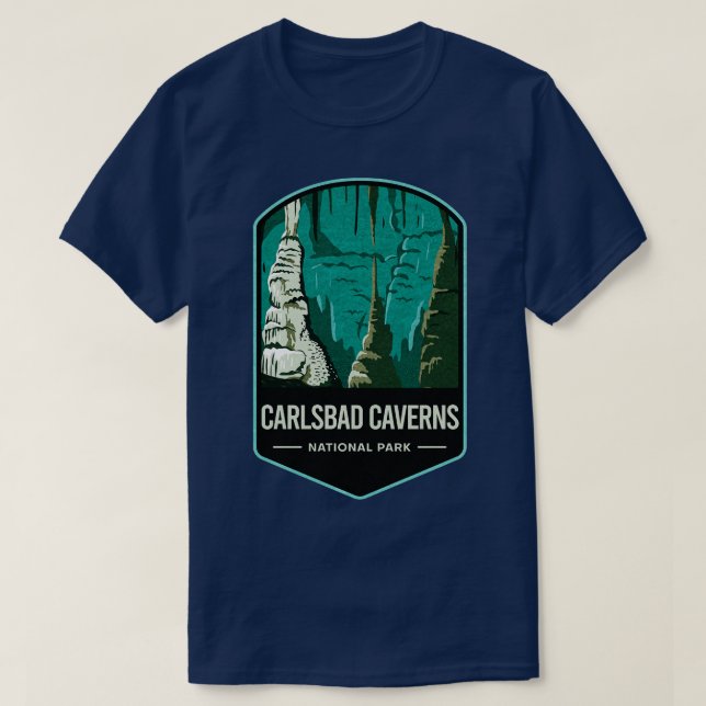 T-shirt Parc national des Cavernes Carlsbad 3 (Design devant)