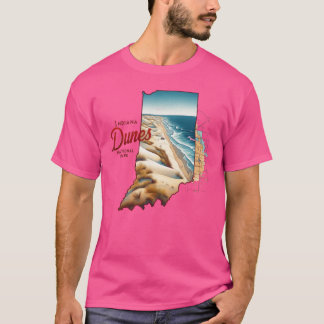 T-shirt Parc national des dunes de l'Indiana 1