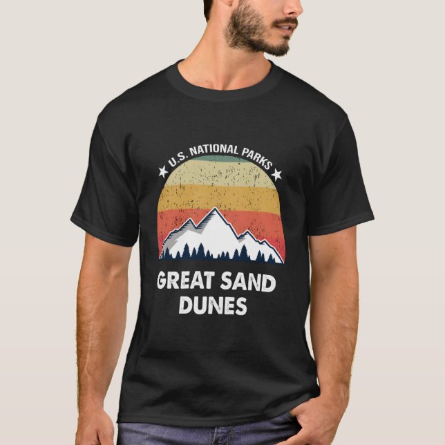 T-shirt Parc national des Dunes de sable (Devant)