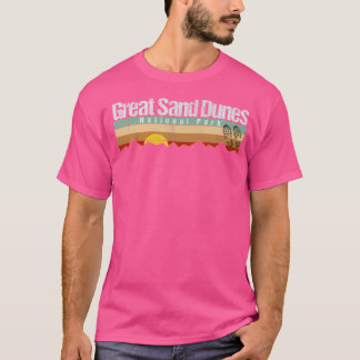 T-shirt Parc National Des Dunes De Sable - Randonnée De Ca