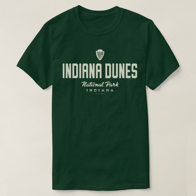 T-shirt Parc national des dunes d'Indiana 2019 Arrowhead T (Design devant)