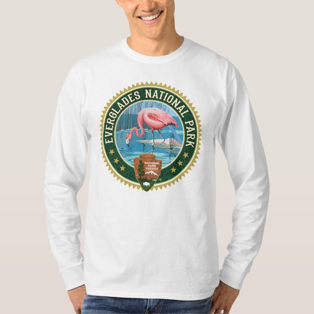 T-shirt Parc national des Everglades (Devant)