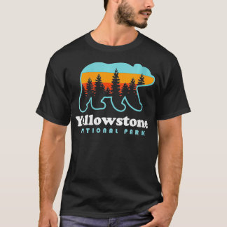 T-shirt Parc national des femmes de Yellowstone Wyoming Be