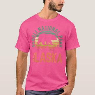 T-shirt Parc national des femmes Denali Alaska Ours Randon