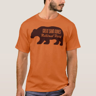 T-shirt Parc national des grandes dunes de sable Ours Brow