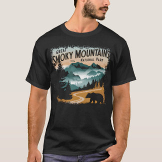 T-shirt Parc national des Great Smoky Mountains