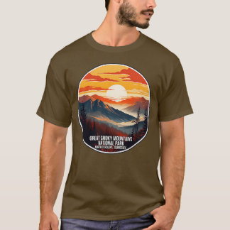 T-shirt Parc national des Great Smoky Mountains Caroline d