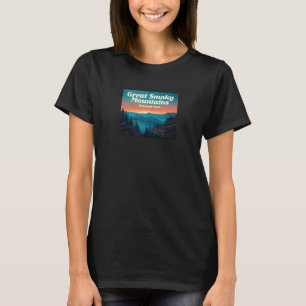 T-shirt Parc national des Great Smoky Mountains Graphique