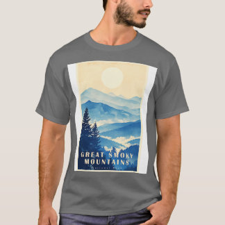 T-shirt Parc national des Great Smoky Mountains Voyage 14
