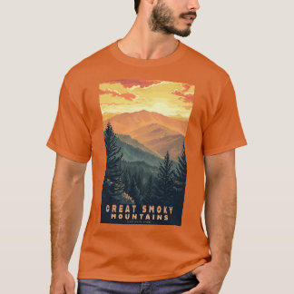 T-shirt Parc national des Great Smoky Mountains Voyage 17
