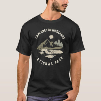 T-shirt Parc national des Hautes-Terres-du-Cap-Breton vint