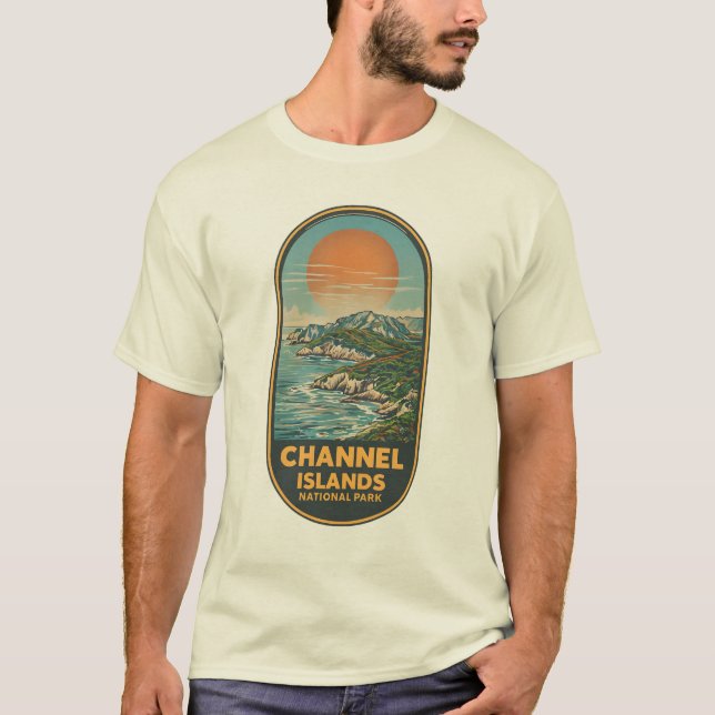 T-shirt Parc national des îles Channel (Devant)