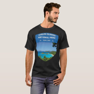 T-shirt Parc national des Îles Vierges Classic Vintage Ret