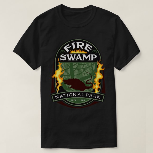 T-shirt Parc national des Incendies (Design devant)