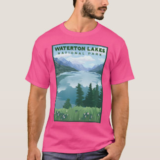 T-shirt Parc national des Lacs-Waterton