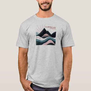 T-shirt Parc national des Lacs-Waterton Collines colorées