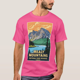 T-shirt Parc national des Monts-du-Mer Canada Trave Vintag