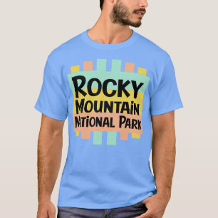 T-shirt Parc national des Rocheuses