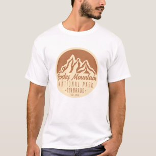 T-shirt Parc national des Rocheuses Colorado