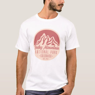 T-shirt Parc national des Rocheuses Colorado