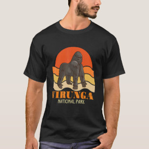 T-shirt Parc National des Virunga Congo Gorilla Safari Afr