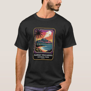 T-shirt Parc national des volcans d'Hawaï Voyage Vacances