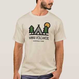 T-shirt Parc national des volcans d'Hawaii