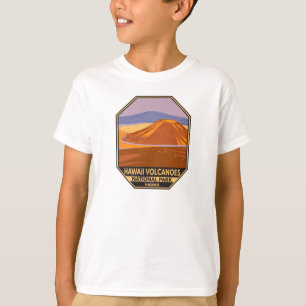 T-shirt Parc national des volcans d'Hawaii Mauna Kea Vinta
