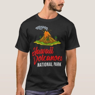 T-shirt Parc national des volcans d'Hawaii - Volcanologie