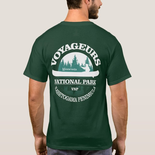 T-shirt Parc national des Voyageurs (Dos)